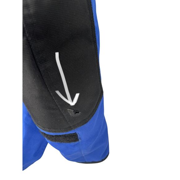 Firstgear Jaunt J2 Mens Motorcycle Jacket Small Liner Hypertex Padded Blue Black - Picture 11 of 16